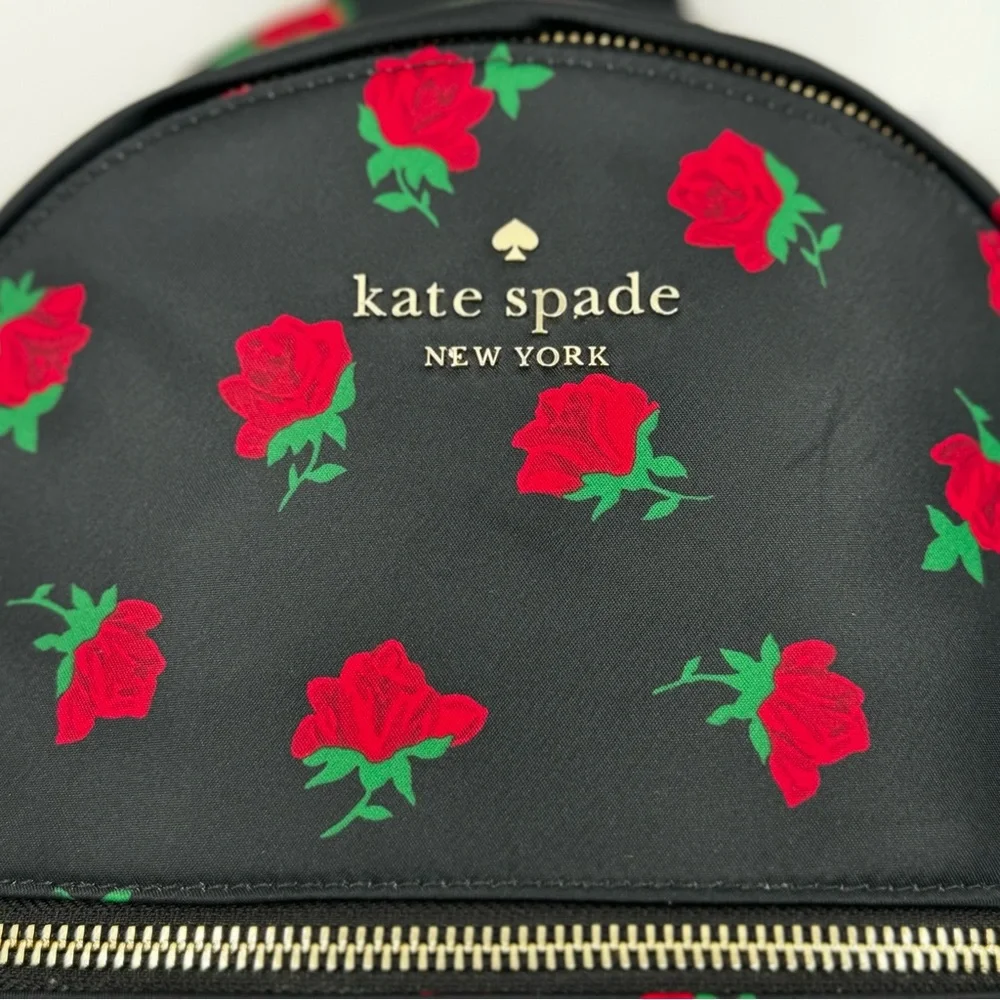 Chelsea Rose Toss Printed Medium Backpack, NWT - Picture 10 of 10